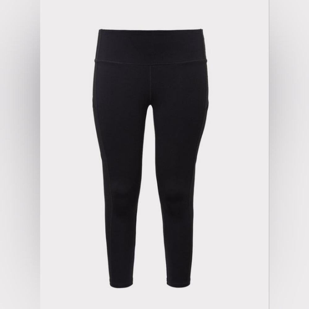 Performance Core Crop Active Legging With Side Po… - image 1